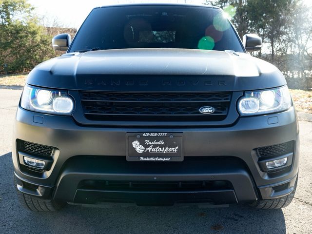 2016 Land Rover Range Rover Sport Satin Black Wrap, Two Toned Leather Interior, Garage Kept - 22970659 - 16
