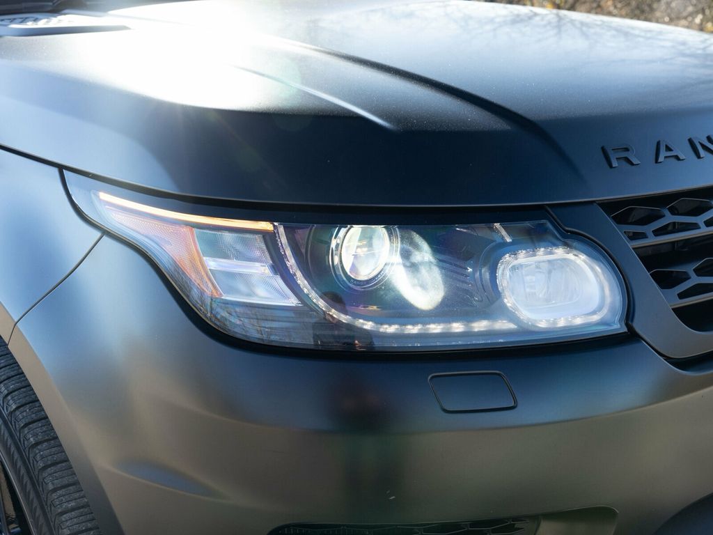 2016 Land Rover Range Rover Sport Satin Black Wrap, Two Toned Leather Interior, Garage Kept - 22970659 - 18