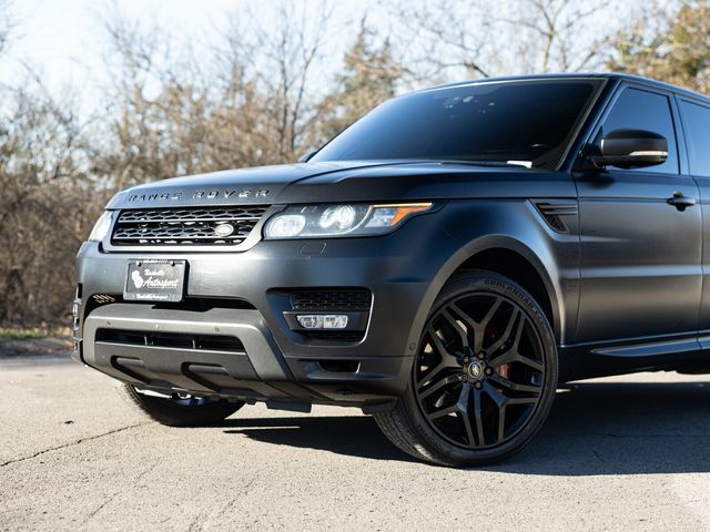2016 Land Rover Range Rover Sport Satin Black Wrap, Two Toned Leather Interior, Garage Kept - 22970659 - 1
