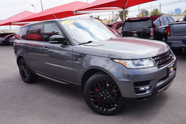 2016 Land Rover Range Rover Sport SPORT SUPERCHARGED, 4X4, PREMIUM WHEELS, PANORAMIC MOON ROOF - 23054850 - 1