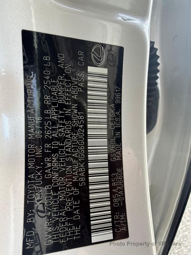 2016 Lexus ES 350 4dr Sedan - 22956519 - 25