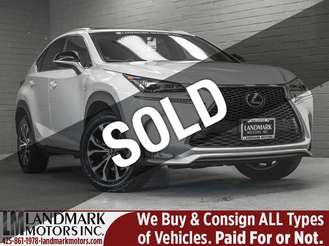 16 Used Lexus Nx 0t Awd 4dr F Sport At Landmark Motors Inc Serving Seattle Bellevue Wa Iid