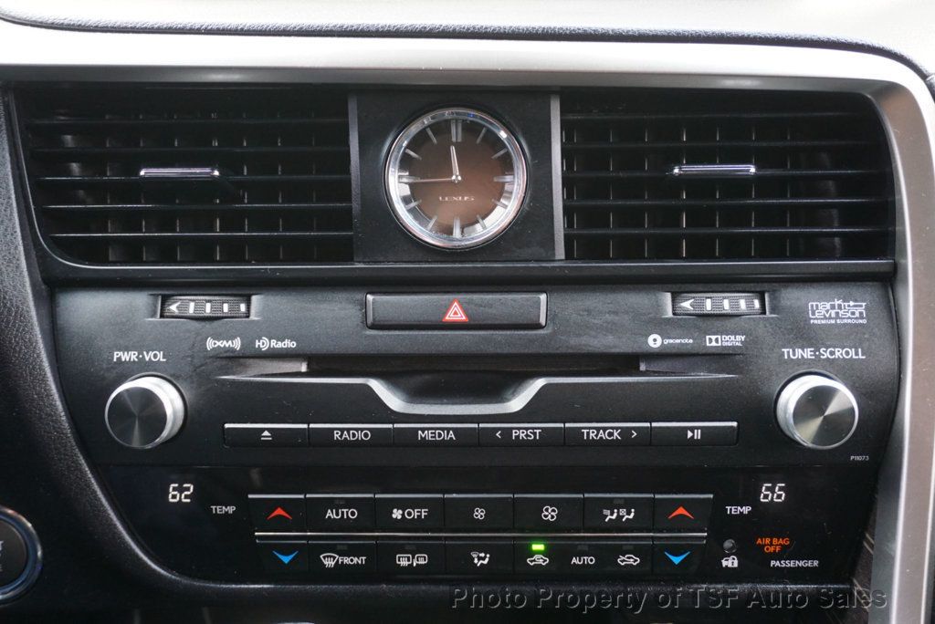 2016 Lexus RX 350 AWD 4dr LUXURY PKG/MARK LEVINSON/HUD/PANO/360 CAMERAS/NAVIGATION - 22943225 - 25