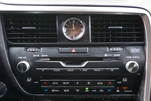 2016 Lexus RX 350 AWD 4dr LUXURY PKG/MARK LEVINSON/HUD/PANO/360 CAMERAS/NAVIGATION - 22943225 - 25