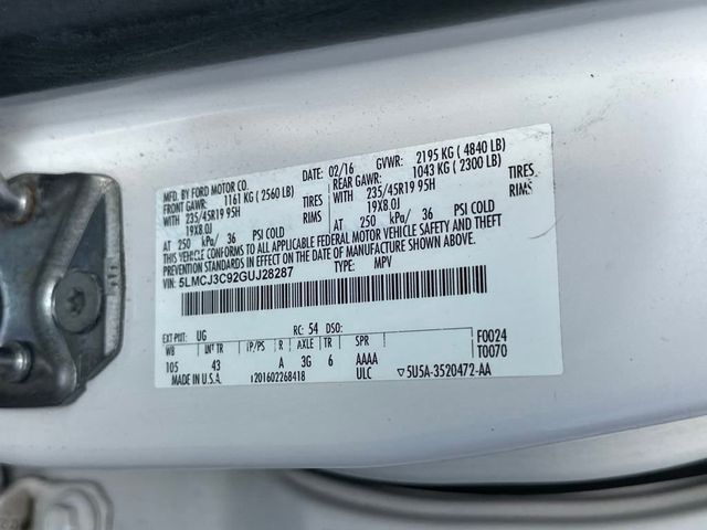 2016 Lincoln MKC FWD 4dr Reserve - 22940704 - 22