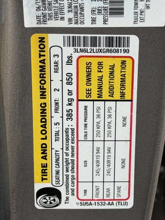 2016 Lincoln MKZ 4dr Sedan Hybrid FWD - 22962845 - 13