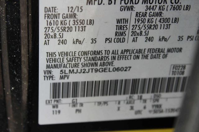 2016 Lincoln Navigator 4WD 4dr Select - 23028456 - 11