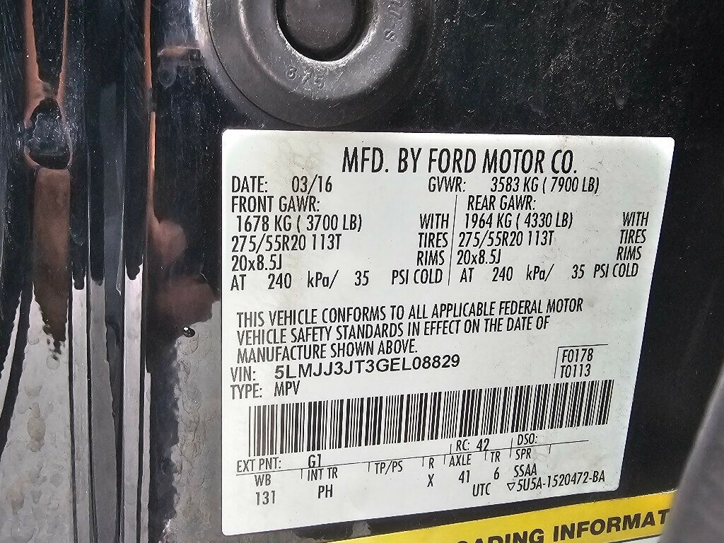 2016 Lincoln Navigator L 4WD 4dr Select - 22919224 - 44