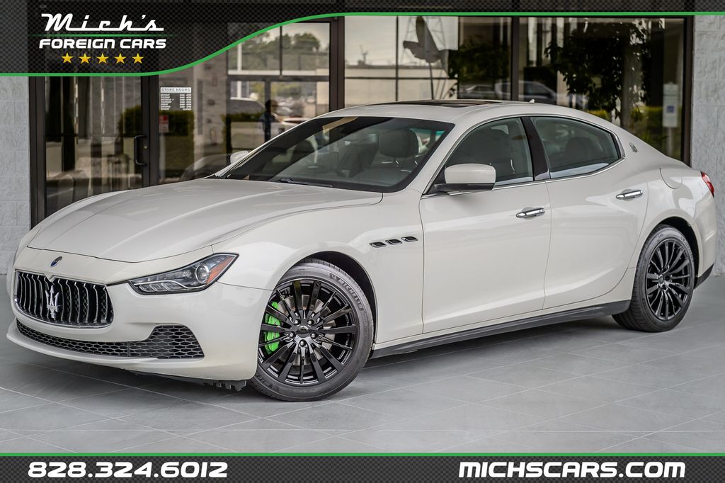 2016 Maserati Ghibli GHIBLI - GREAT MILES - VERY CLEAN - NAV - BACKUP CAM - BLUETOOTH - 23072591 - 0