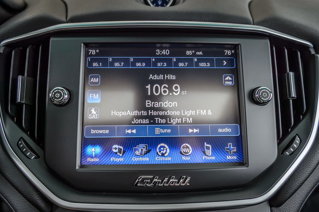 2016 Maserati Ghibli GHIBLI - GREAT MILES - VERY CLEAN - NAV - BACKUP CAM - BLUETOOTH - 23072591 - 17