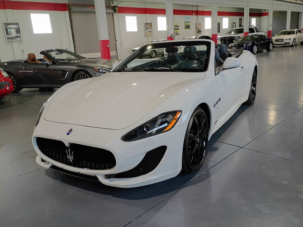 2016 Maserati GranTurismo Convertible 2dr Sport Clean Carfax Florida Car - 23081657 - 0