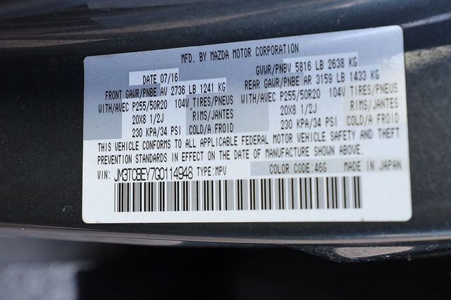 2016 MAZDA CX-9 AWD 4dr Signature - 22923262 - 39