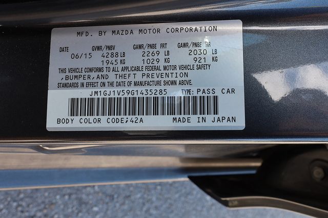2016 MAZDA MAZDA6 4dr Sedan Automatic i Touring - 23029646 - 32
