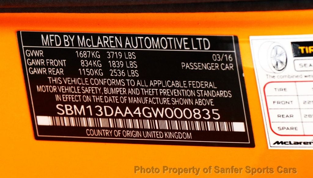 2016 McLaren 570S 2dr Coupe - 22394991 - 35
