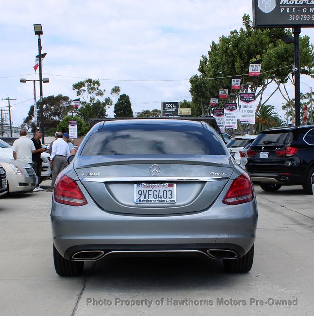 2016 Mercedes-Benz C-Class 4dr Sedan C 300 4MATIC - 23071417 - 3