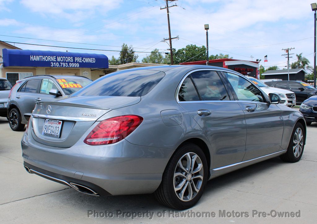 2016 Mercedes-Benz C-Class 4dr Sedan C 300 4MATIC - 23071417 - 5