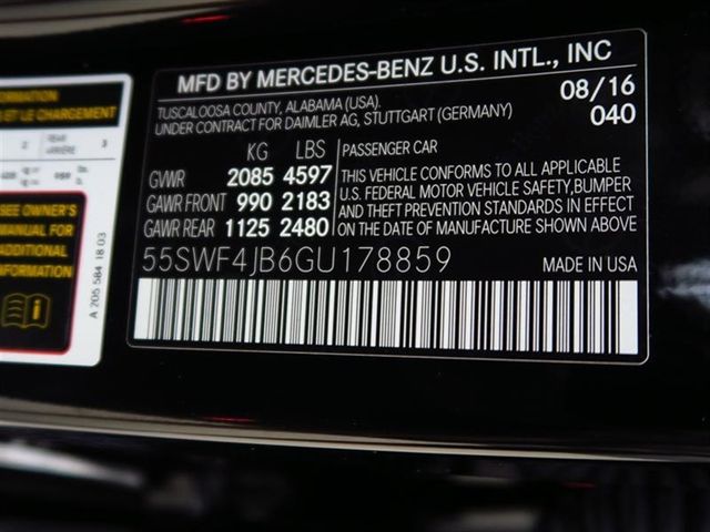 2016 Mercedes-Benz C-Class 4dr Sedan C 300 RWD - 17076232 - 31