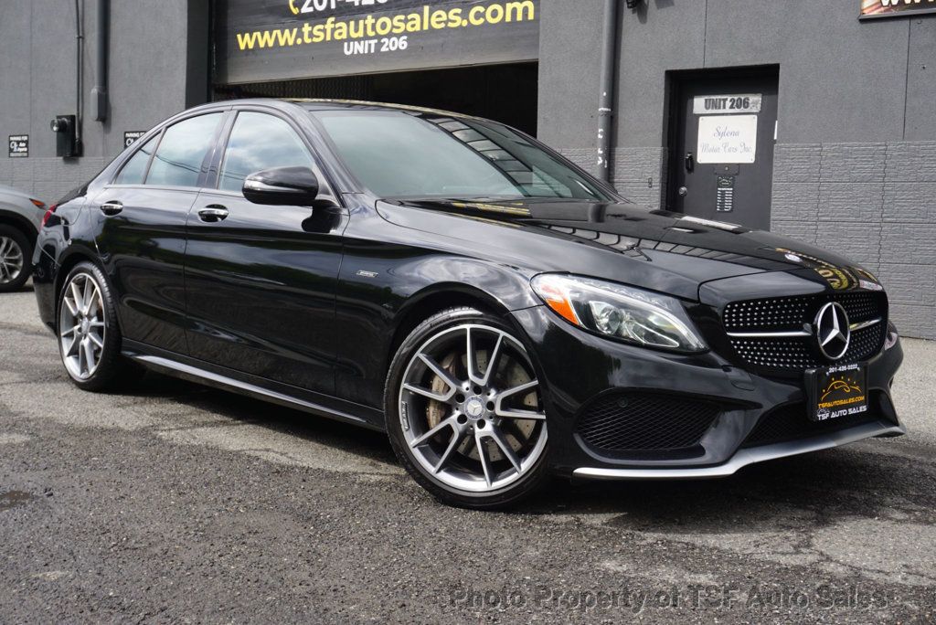 2016 Mercedes-Benz C-Class 4dr Sedan C 450 AMG 4MATIC MULTIMEDIA PKG RED SEAT BELTS LOADED! - 23021203 | Video 1