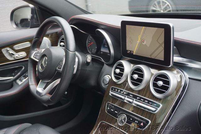 2016 Mercedes-Benz C-Class 4dr Sedan C 450 AMG 4MATIC MULTIMEDIA PKG RED SEAT BELTS LOADED! - 23021203 - 20