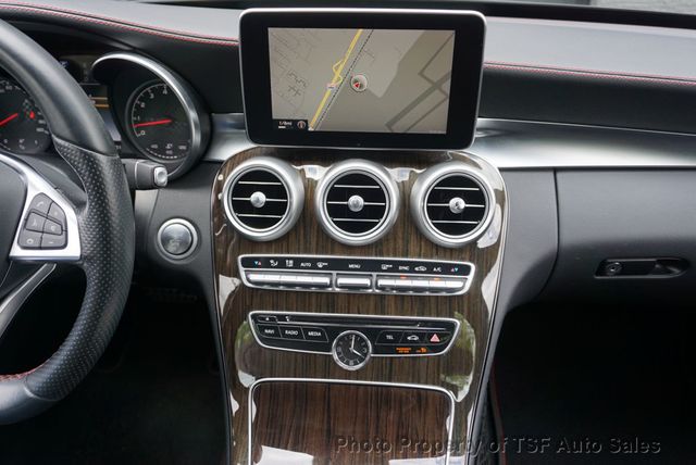 2016 Mercedes-Benz C-Class 4dr Sedan C 450 AMG 4MATIC MULTIMEDIA PKG RED SEAT BELTS LOADED! - 23021203 - 21
