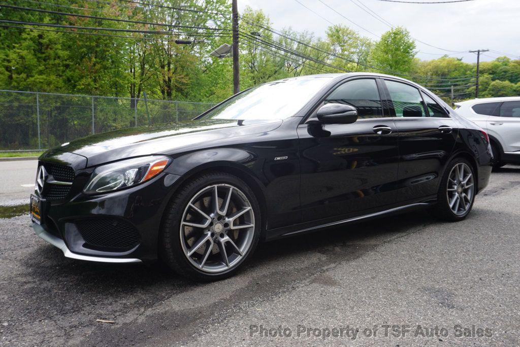 2016 Mercedes-Benz C-Class 4dr Sedan C 450 AMG 4MATIC MULTIMEDIA PKG RED SEAT BELTS LOADED! - 23021203 - 2
