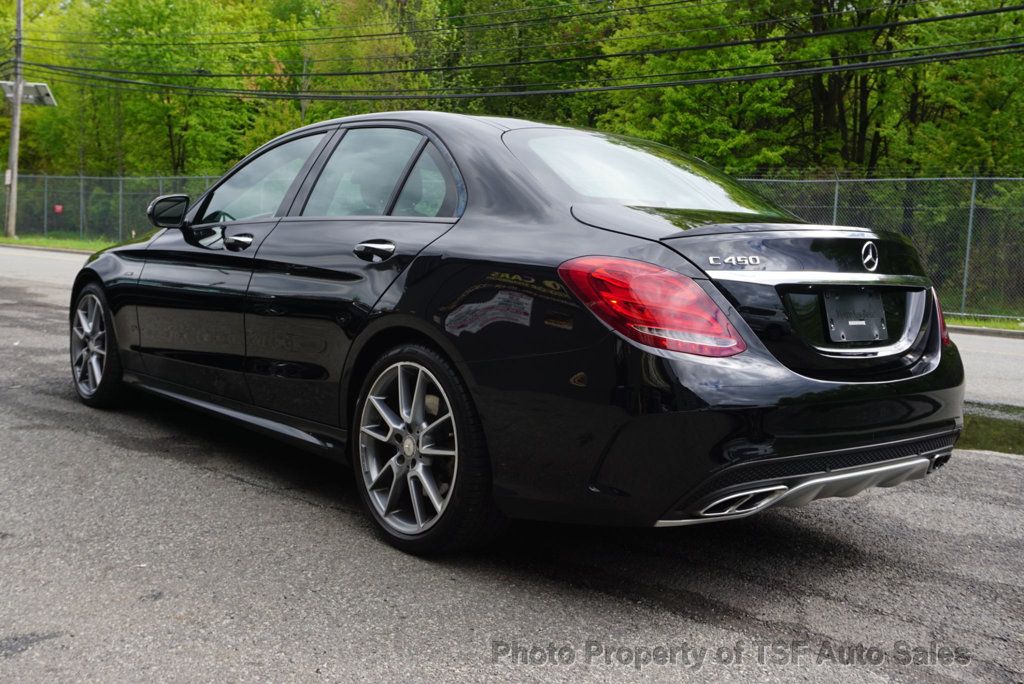 2016 Mercedes-Benz C-Class 4dr Sedan C 450 AMG 4MATIC MULTIMEDIA PKG RED SEAT BELTS LOADED! - 23021203 - 4