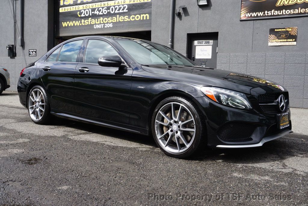 2016 Mercedes-Benz C-Class 4dr Sedan C 450 AMG 4MATIC MULTIMEDIA PKG RED SEAT BELTS LOADED! - 23021203 - 8