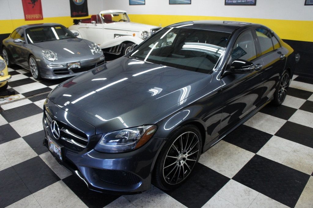 2016 Mercedes-Benz C-Class Sport Package, Night Package, 19" AMG BLACK MULTI-SPOKE Wheels - 22972012 - 22
