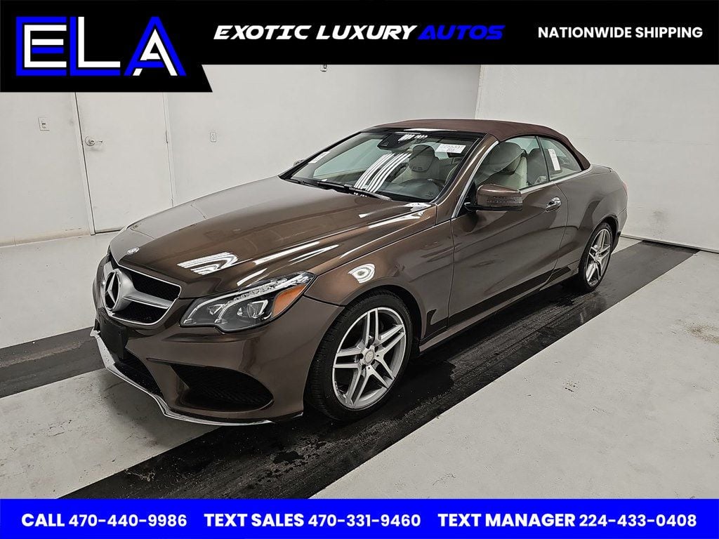 2016 Mercedes-Benz E-Class 1 OWNER SINCE NEW! DOLOMITE BROWN METALLIC! HIGH MSRP OF $80K!!! - 22612528 - 0