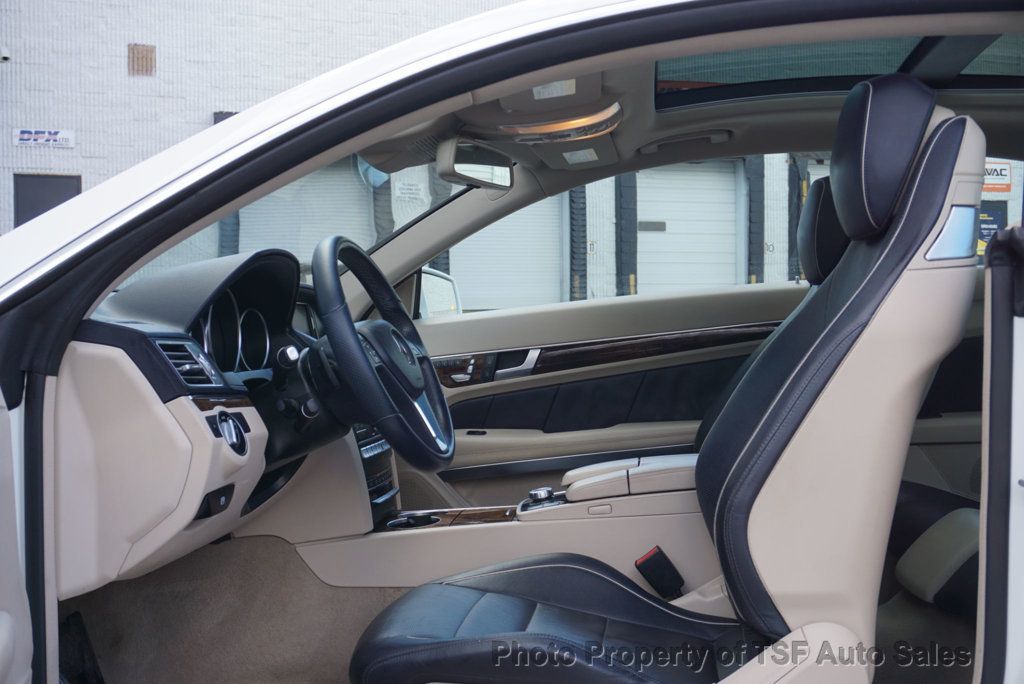 2016 Mercedes-Benz E-Class 2dr Coupe E 400 4MATIC BLUE LEATHER PREMIUM 3 PKG LIGHTING PKG  - 22984673 - 9