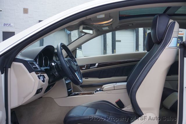 2016 Mercedes-Benz E-Class 2dr Coupe E 400 4MATIC BLUE LEATHER PREMIUM 3 PKG LIGHTING PKG  - 22984673 - 9