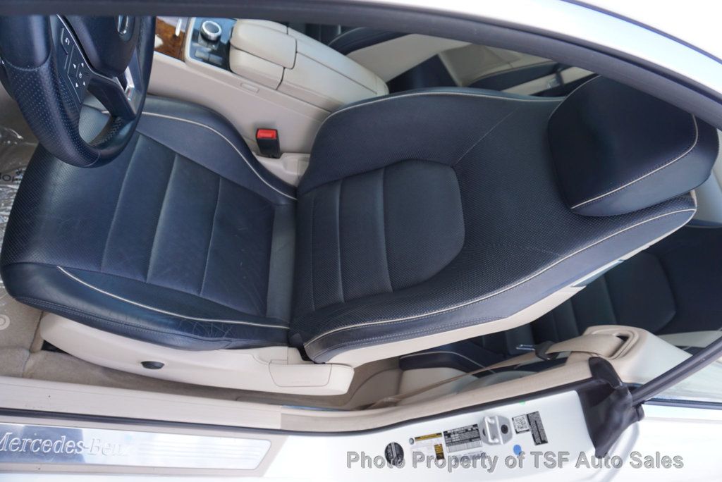 2016 Mercedes-Benz E-Class 2dr Coupe E 400 4MATIC BLUE LEATHER PREMIUM 3 PKG LIGHTING PKG  - 22984673 - 11