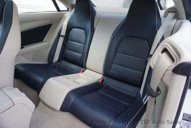 2016 Mercedes-Benz E-Class 2dr Coupe E 400 4MATIC BLUE LEATHER PREMIUM 3 PKG LIGHTING PKG  - 22984673 - 13