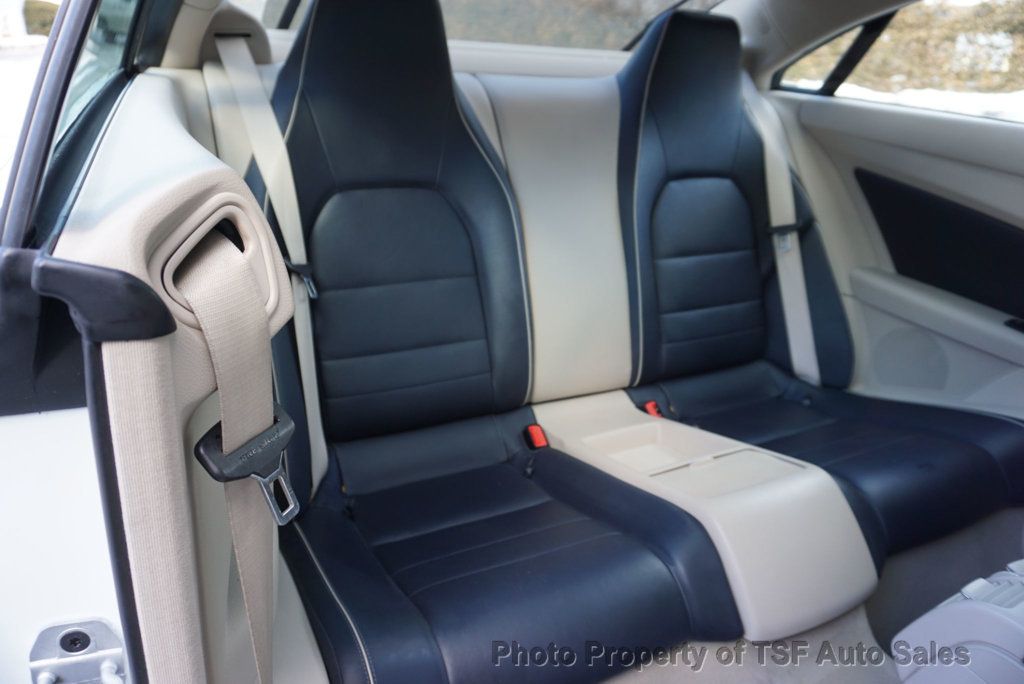 2016 Mercedes-Benz E-Class 2dr Coupe E 400 4MATIC BLUE LEATHER PREMIUM 3 PKG LIGHTING PKG  - 22984673 - 14