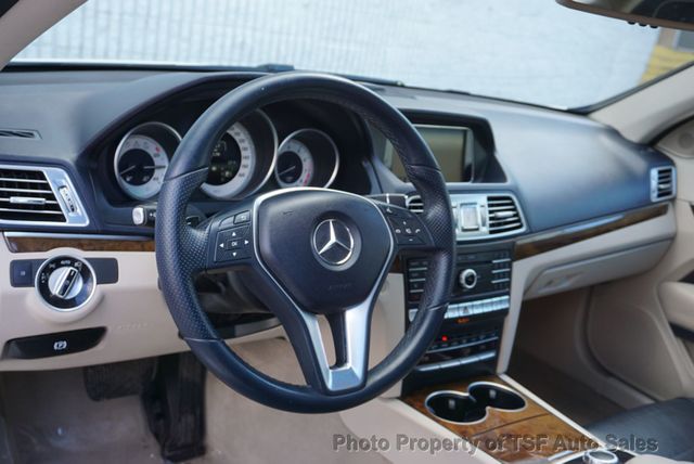 2016 Mercedes-Benz E-Class 2dr Coupe E 400 4MATIC BLUE LEATHER PREMIUM 3 PKG LIGHTING PKG  - 22984673 - 17