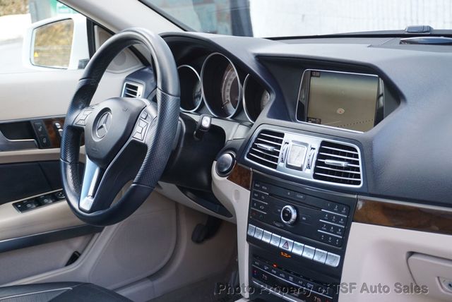 2016 Mercedes-Benz E-Class 2dr Coupe E 400 4MATIC BLUE LEATHER PREMIUM 3 PKG LIGHTING PKG  - 22984673 - 18