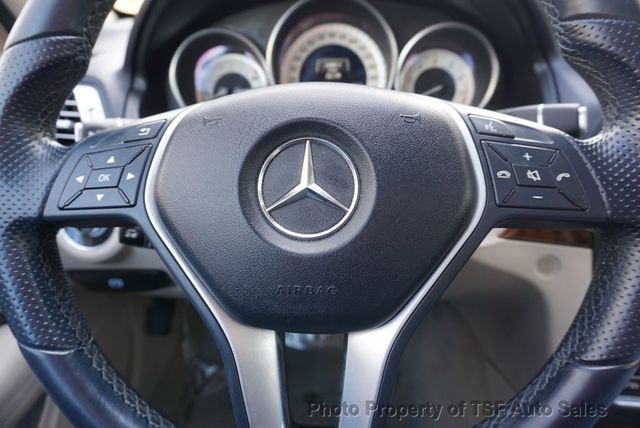 2016 Mercedes-Benz E-Class 2dr Coupe E 400 4MATIC BLUE LEATHER PREMIUM 3 PKG LIGHTING PKG  - 22984673 - 30