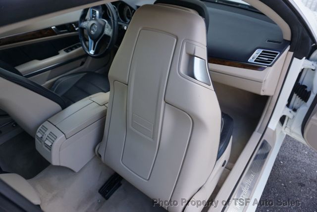 2016 Mercedes-Benz E-Class 2dr Coupe E 400 4MATIC BLUE LEATHER PREMIUM 3 PKG LIGHTING PKG  - 22984673 - 42