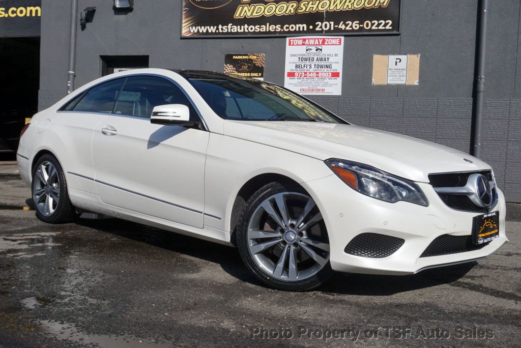 2016 Mercedes-Benz E-Class 2dr Coupe E 400 4MATIC BLUE LEATHER PREMIUM 3 PKG LIGHTING PKG  - 22984673 - 49