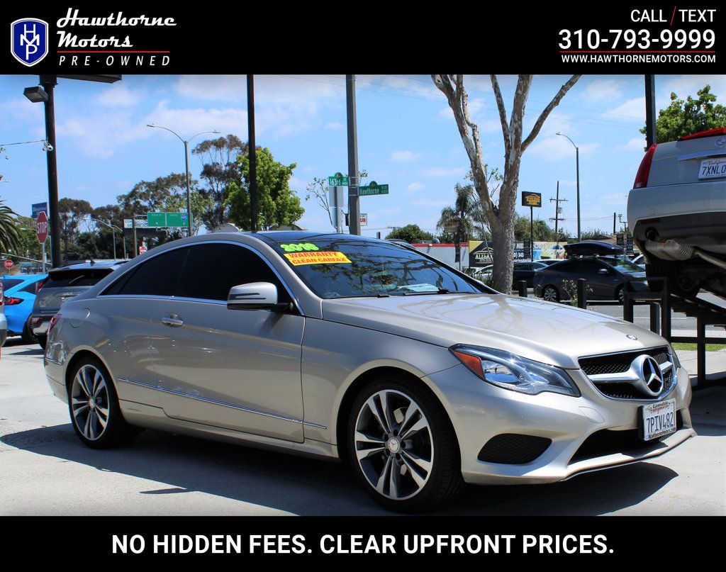 2016 Mercedes-Benz E-Class 2dr Coupe E 400 RWD - 23010910 - 0