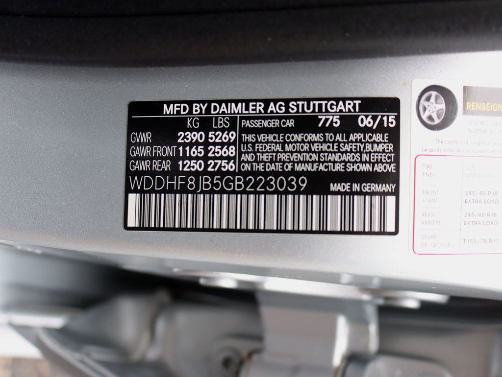 2016 Mercedes-Benz E-Class 4dr Sedan E 350 Sport 4MATIC - 23061553 - 35