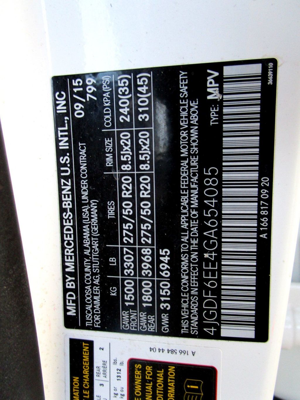 2016 Mercedes-Benz GL 4MATIC 4dr GL 450 - 22947161 - 38