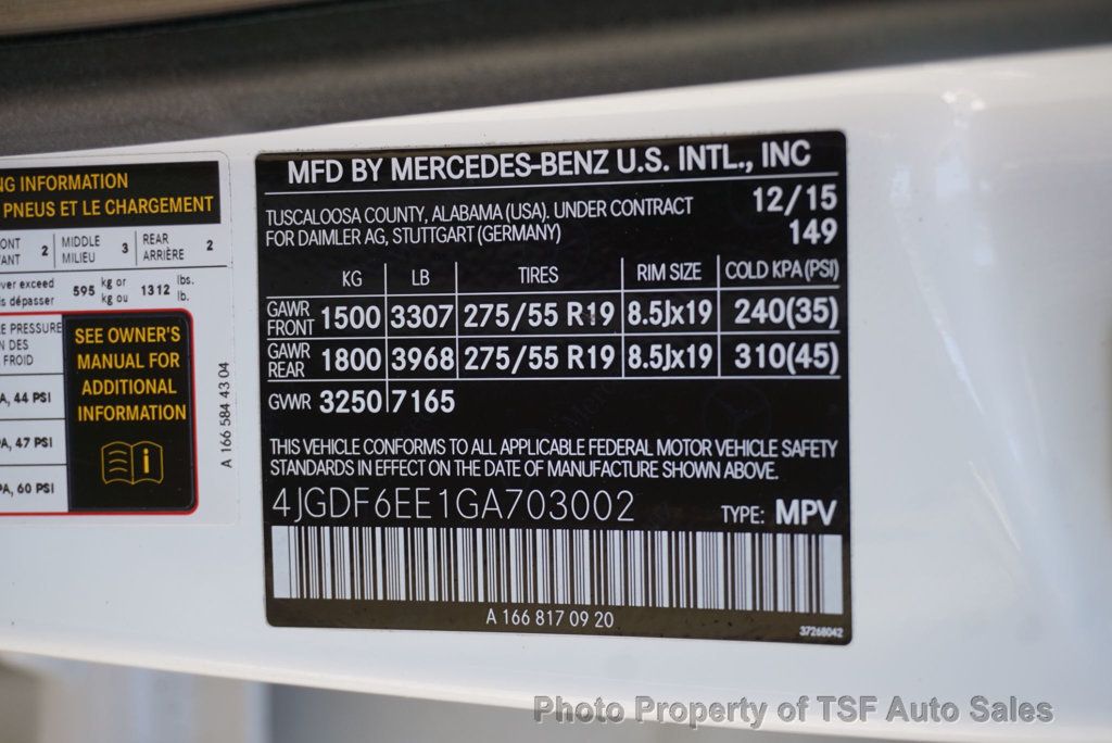 2016 Mercedes-Benz GL 4MATIC 4dr GL 450 NAVI 360 CAMERAS LOW MILES 3RD ROW  - 22910132 - 49