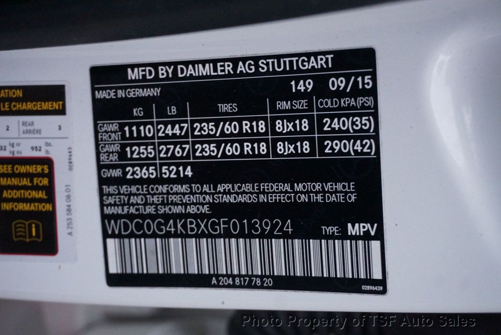 2016 Mercedes-Benz GLC 4MATIC 4dr GLC 300 - 22941692 - 35