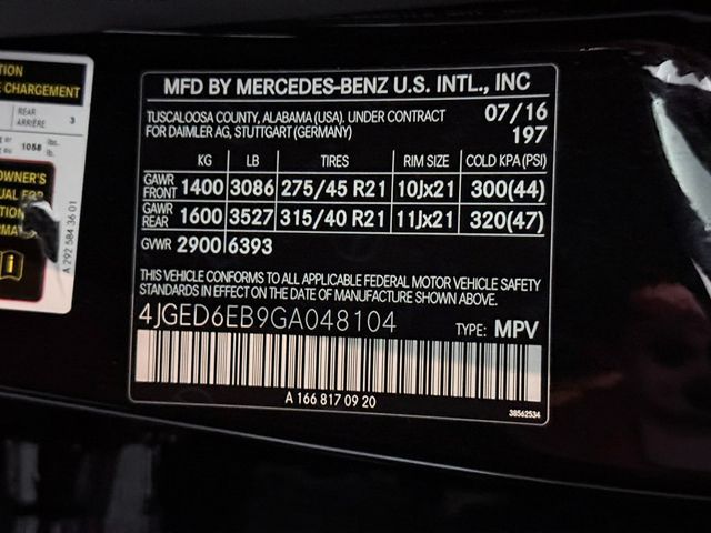 2016 Mercedes-Benz GLE Class GLE400 4MATIC - 22943999 - 50