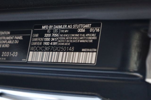 2016 Mercedes-Benz G-Class 4MATIC 4dr G 550 - 22971824 - 30