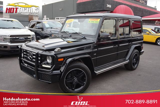 2016 Mercedes-Benz G-Class G 550, 4MATIC, PREMIUM WHEELS, MOON ROOF, DESIGNO LEATHER SEATS - 22946811 - 0