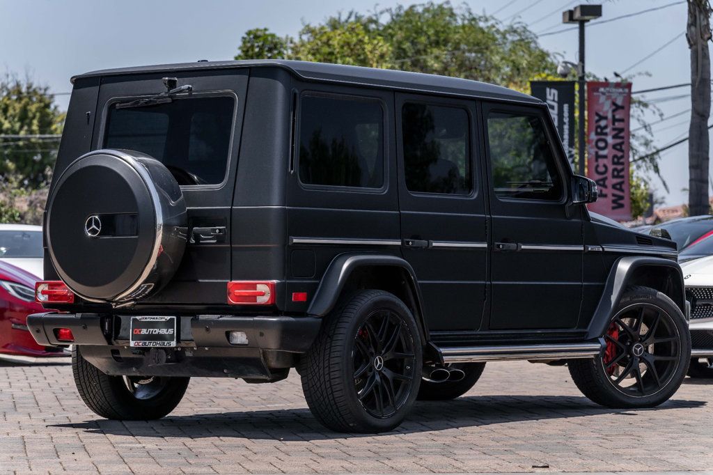 2016 Mercedes-Benz G-Class G65 W/ MATTE BLACK WRAP AND DESIGNO INTERIOR - 22497268 - 9