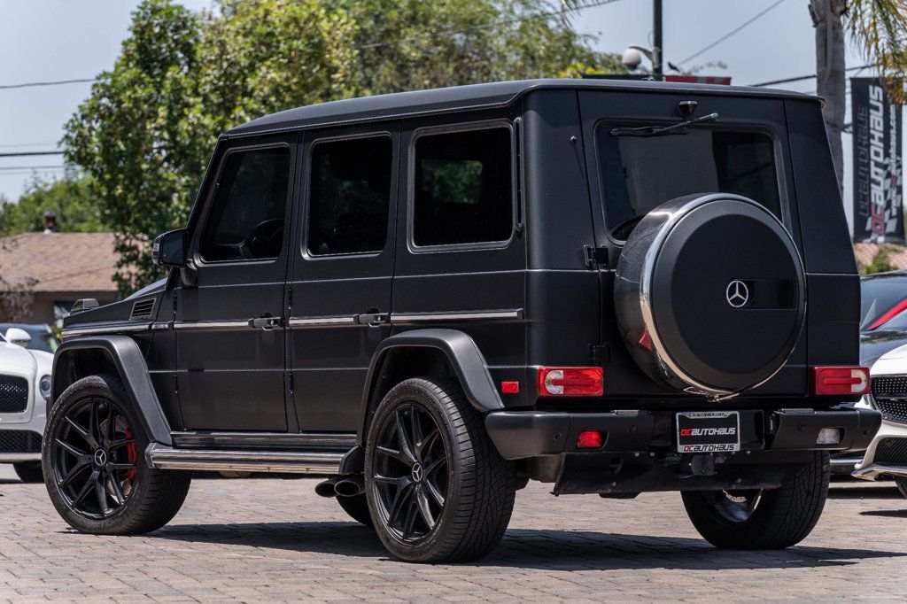 2016 Mercedes-Benz G-Class G65 W/ MATTE BLACK WRAP AND DESIGNO INTERIOR - 22497268 - 2