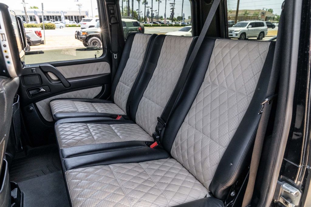 2016 Mercedes-Benz G-Class G65 W/ MATTE BLACK WRAP AND DESIGNO INTERIOR - 22497268 - 34